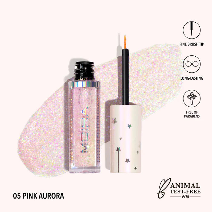 Glitter Glitter Liner (Pink Aurora - 005)