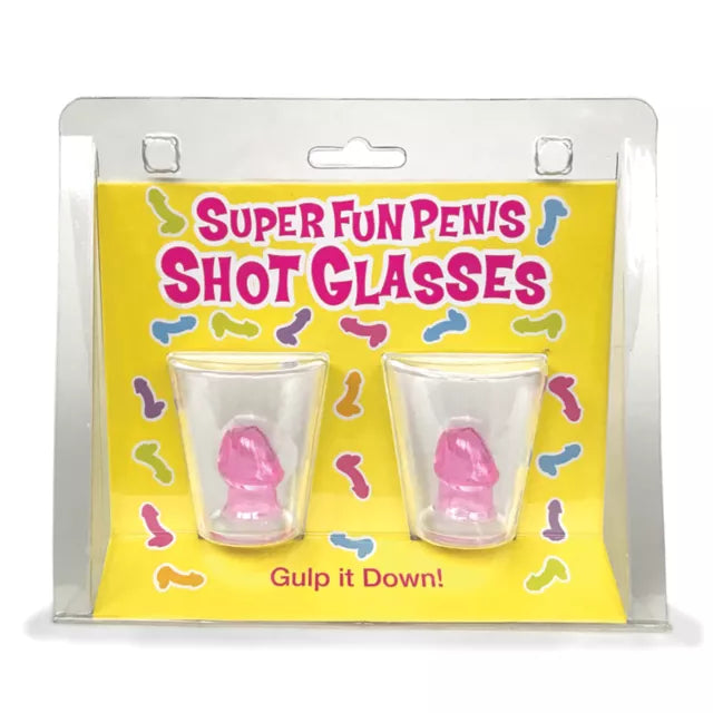 Super Fun Penis Shot Glass 2pk