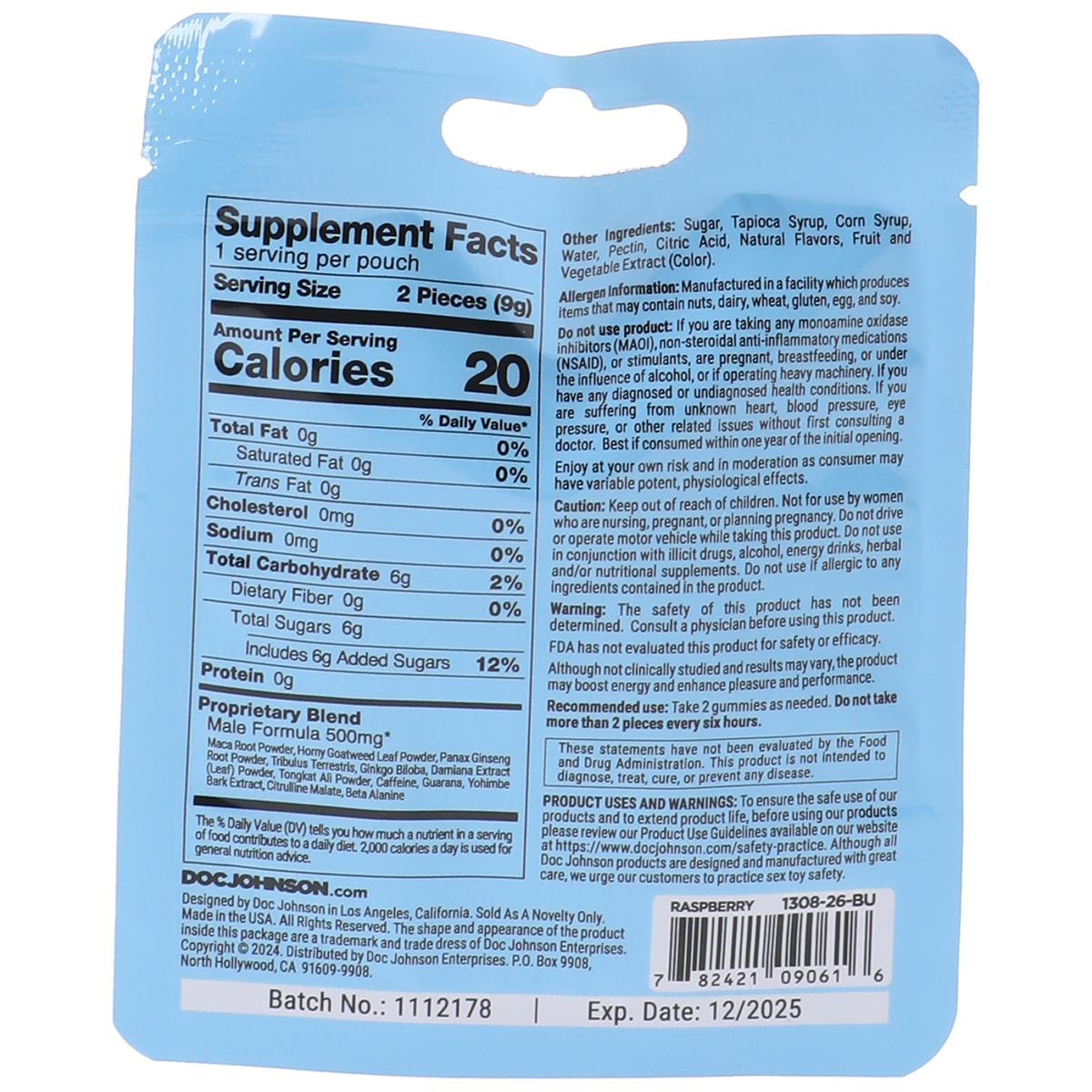 Spanish Fly Male Sex Gummies