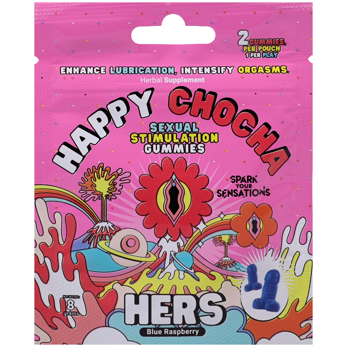 Happy Chocha (Hers) Sexual Stimulation Gummies