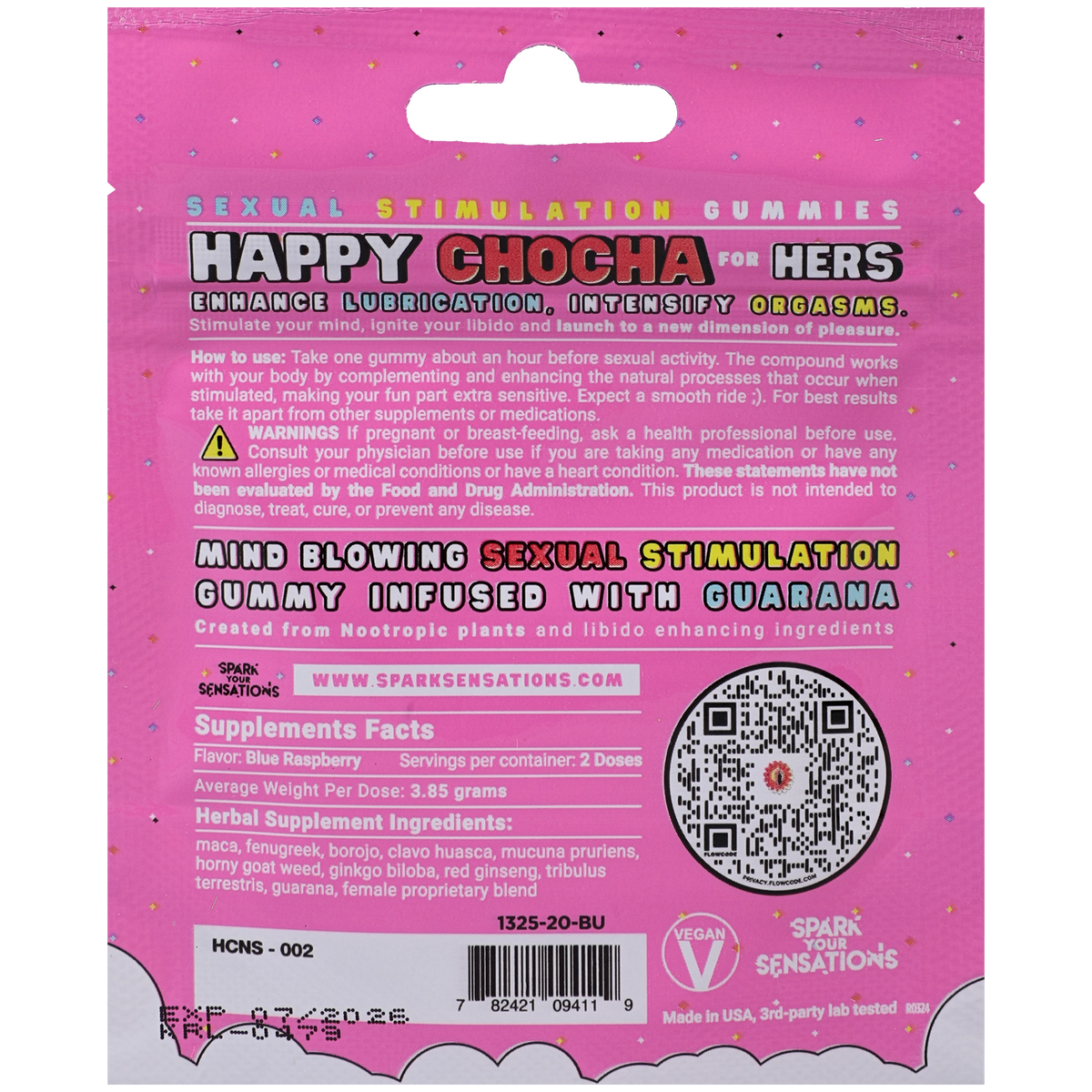 Happy Chocha (Hers) Sexual Stimulation Gummies
