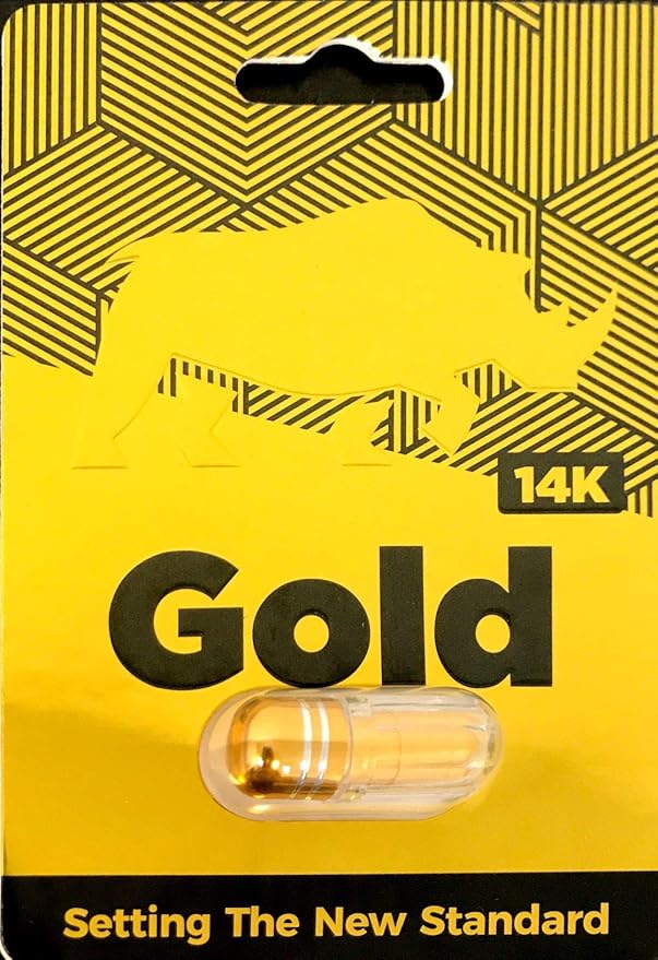 RHINO 14K Gold Male Enhancement