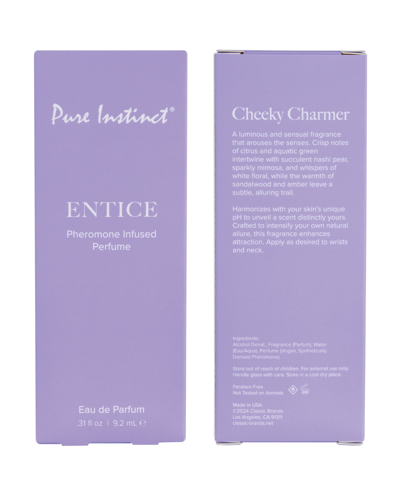Pure Instinct ENTICE Pheromone Perfume Spray