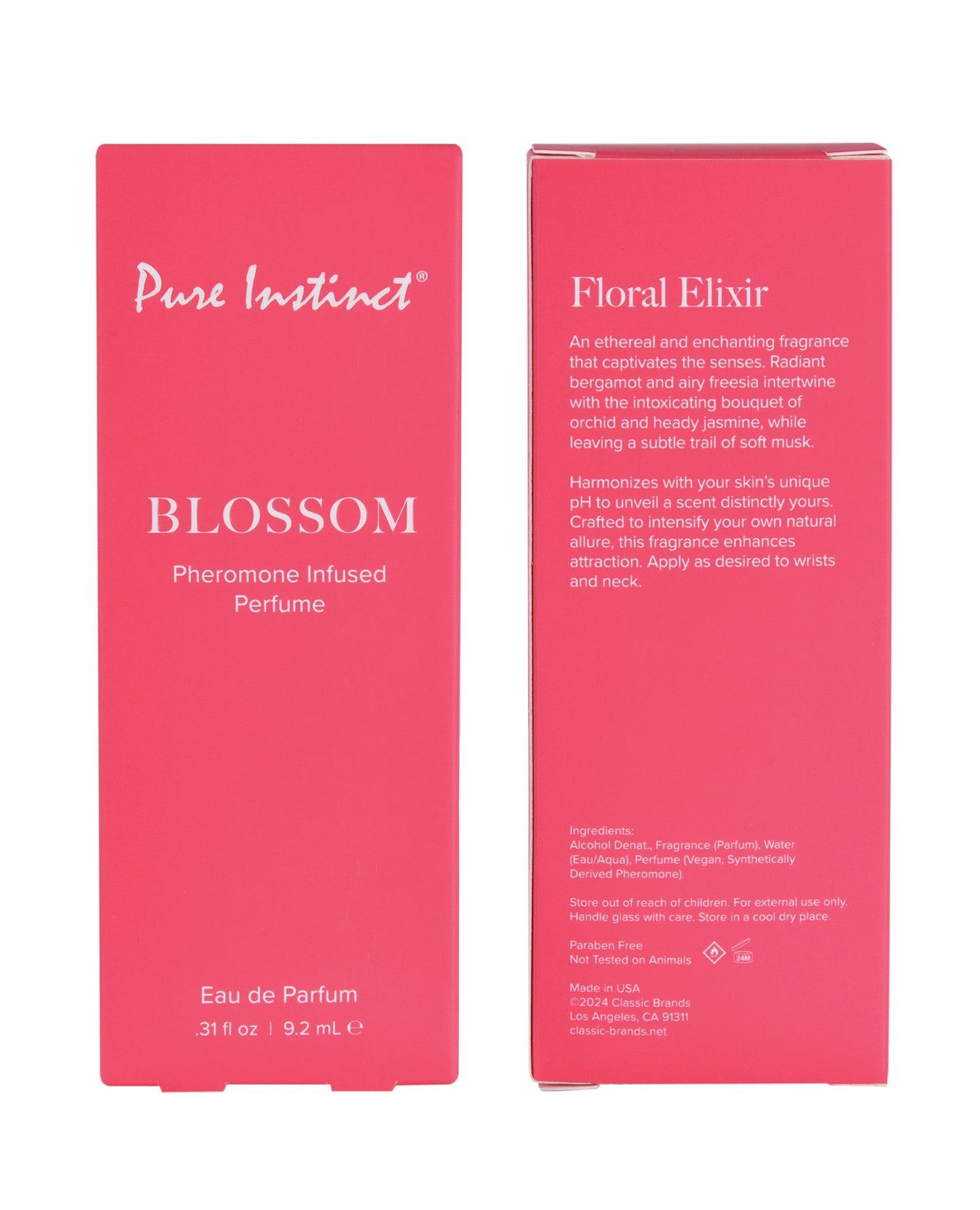 Pure Instinct BLOSSOM Pheromone Perfume Spray
