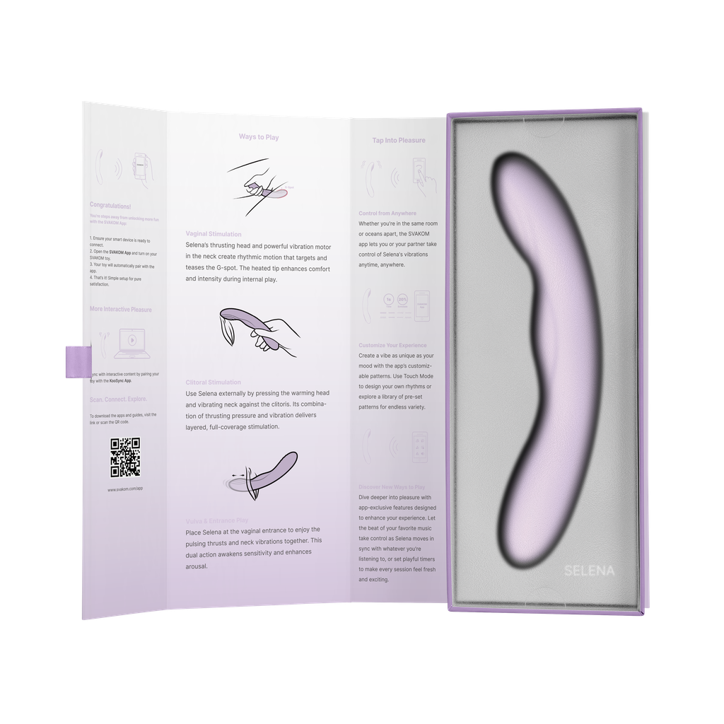 Selena Thrusting Warming G-Spot Vibrator