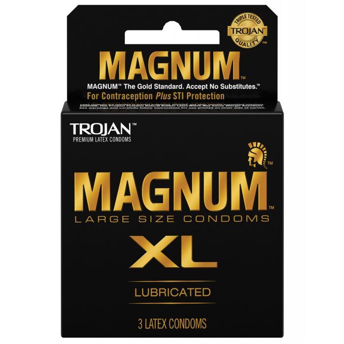 Trojan Magnum XL 3-Pack