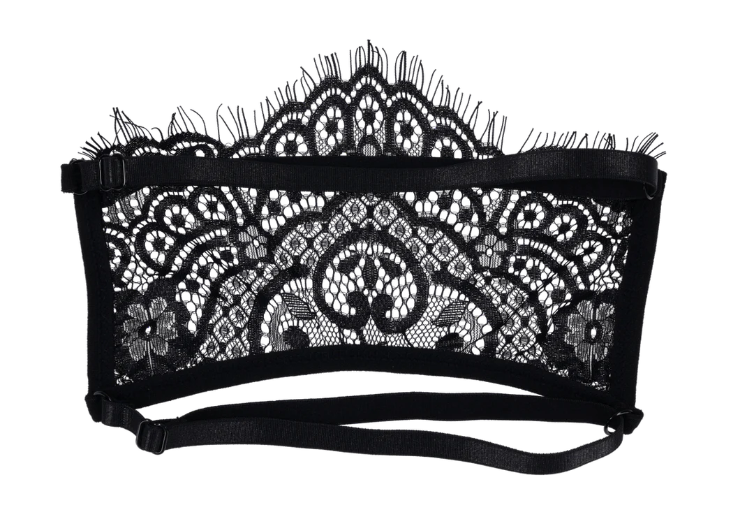 S&M Veiled Vision Lace Blindfold