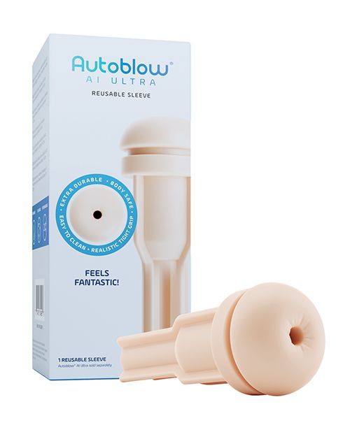 Autoblow AI Ultra Anus Sleeve in Beige