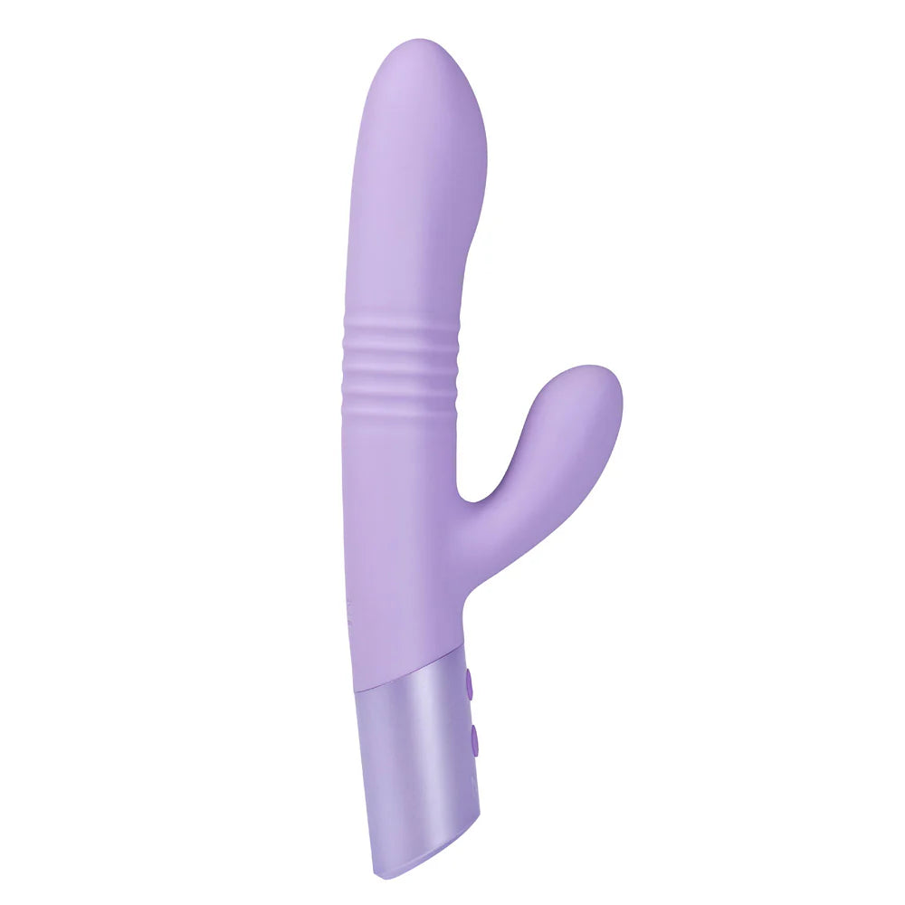 Ayla Thrusting Rabbit Vibrator | Dual Motor Silicone Vibe at Fascinations Ayla Thrusting Rabbit Vibrator | Dual Motor Silicone Vibe at Fascinations