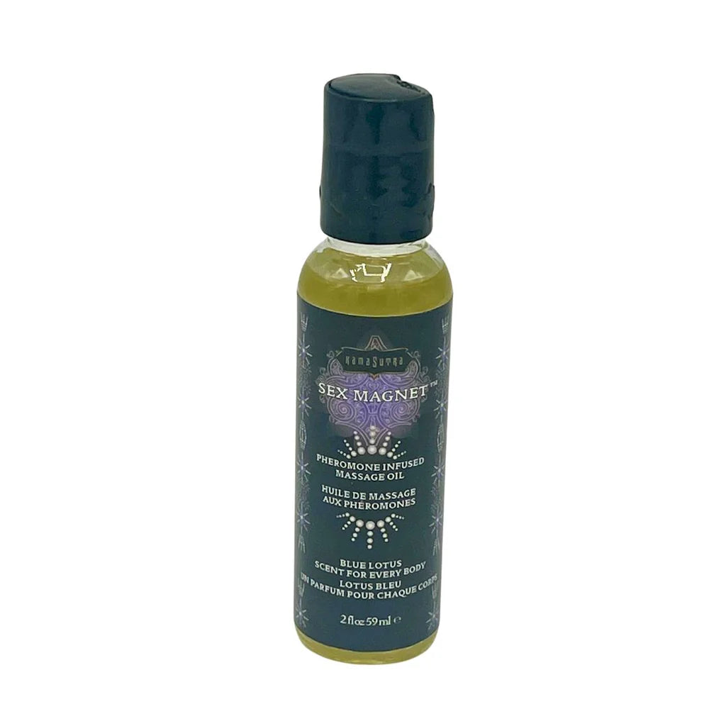 Kama Sutra Sex Magnet Pheromone Infused Oil Blue Lotus 2oz
