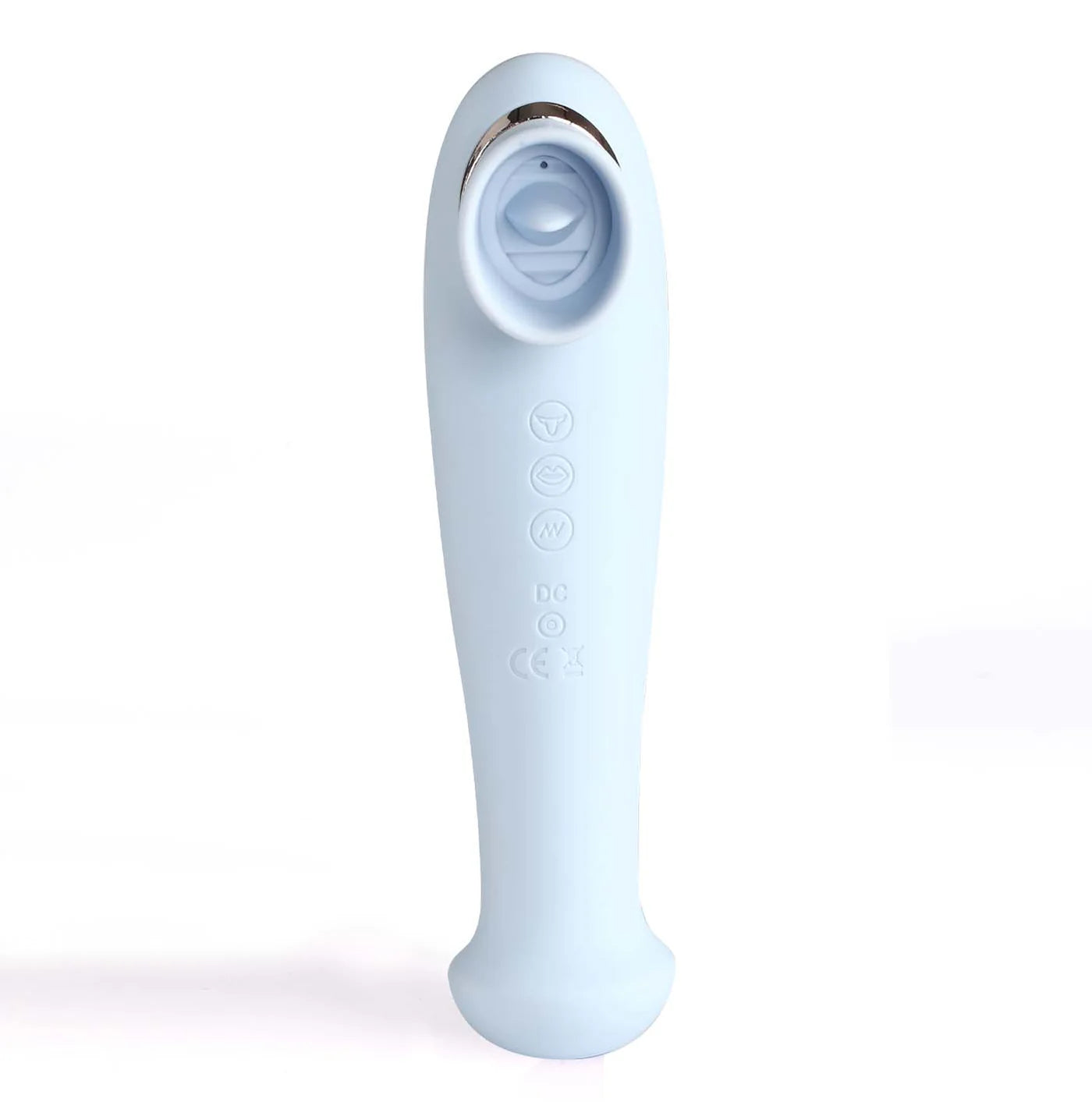 DESTINY 15-Function Rechargeable Suction + Vibration Blue