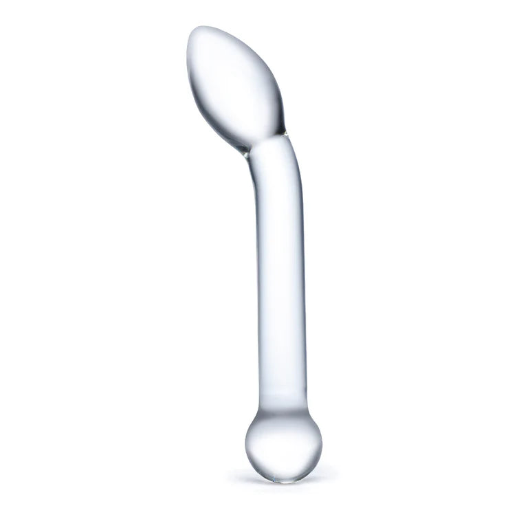 Gläs 8" Slimline G-Spot Glass Dildo