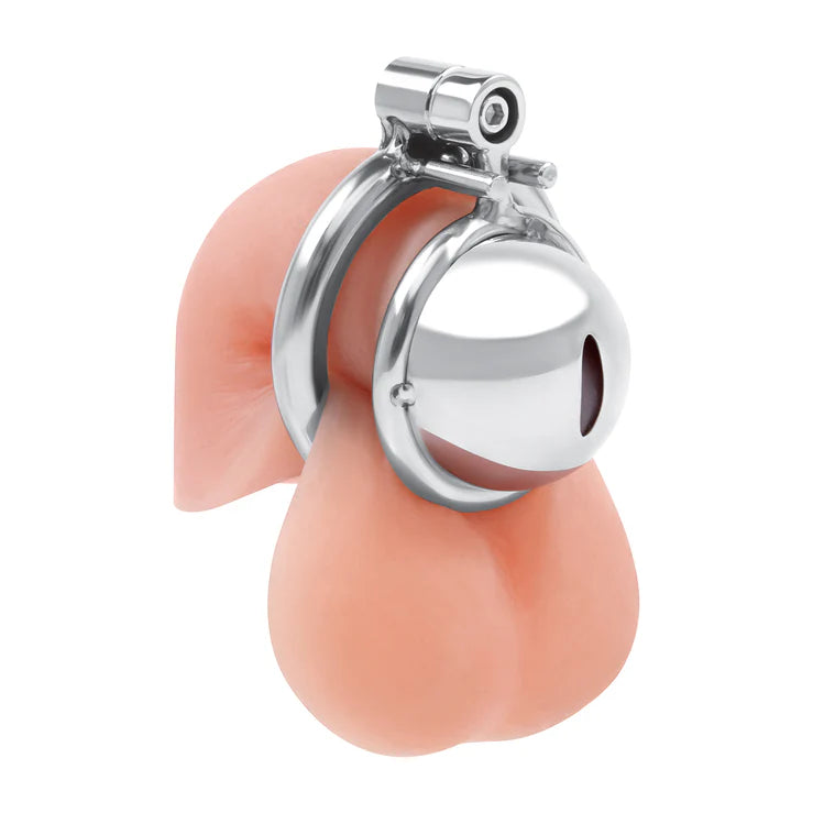 Lockmaster Stainless Steel Inverted Micro Chastity Cage