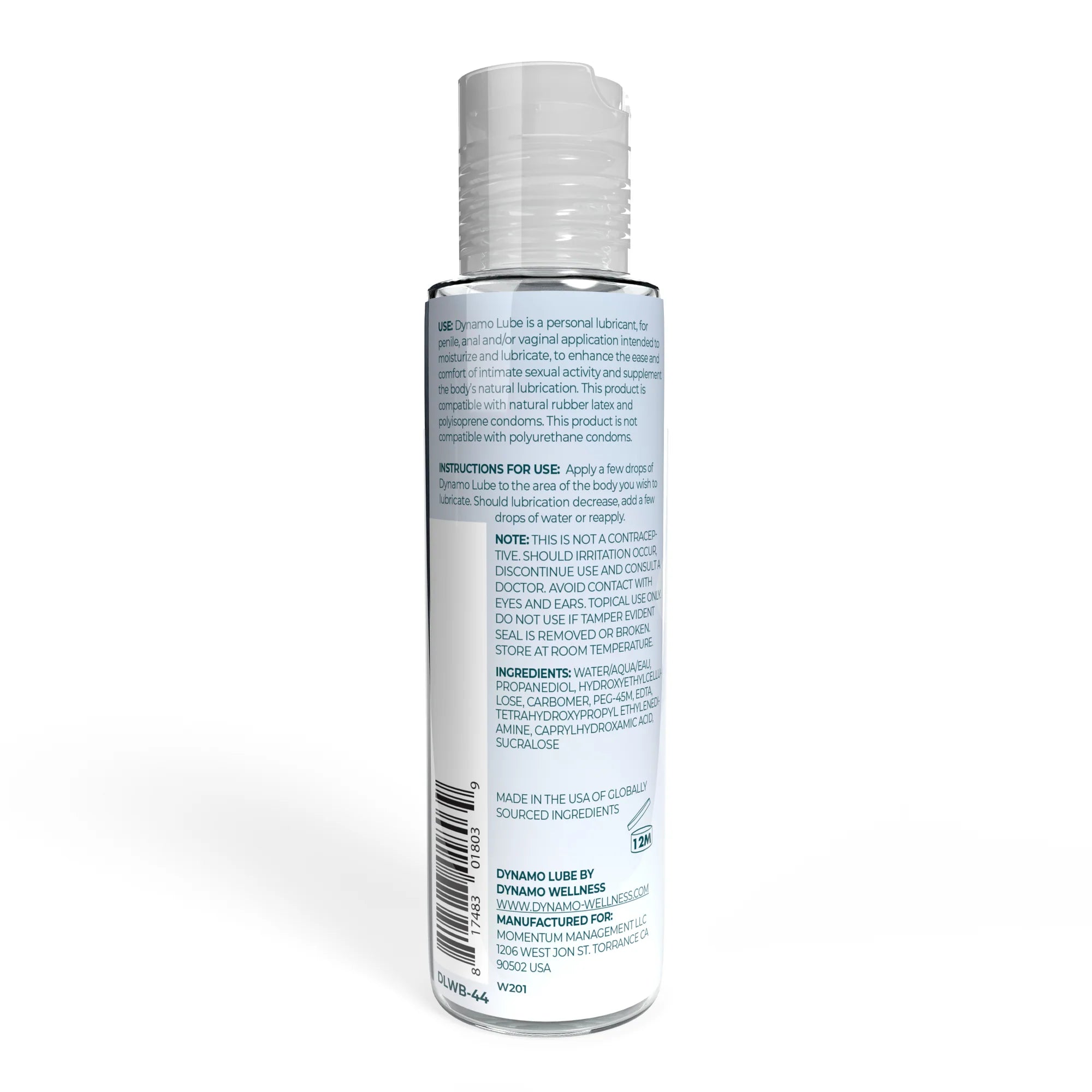 DYNAMO LUBE WATER BASED 1OZ