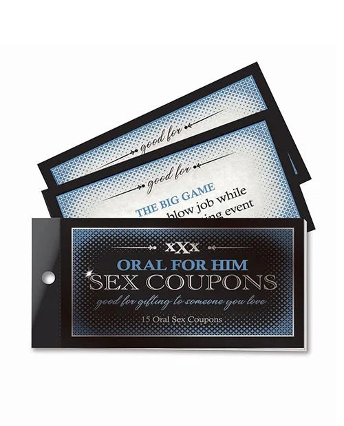 Oral Adventures For Him Coupon Book