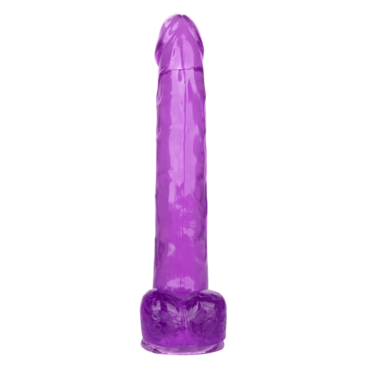 Size Queen 10" Dildo in Purple