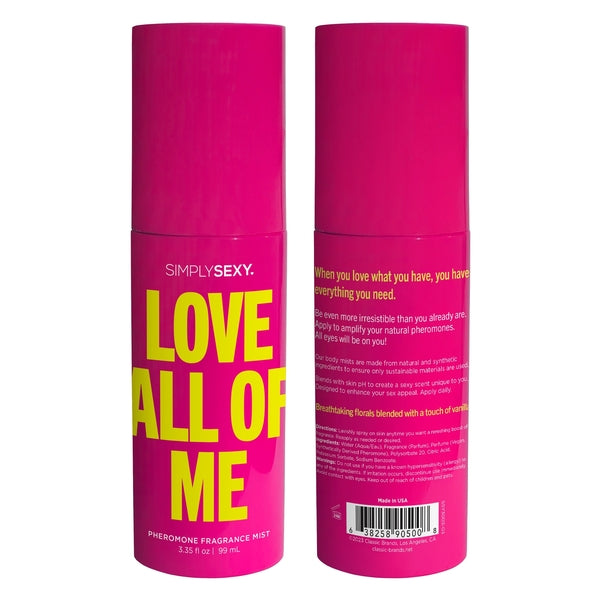 Simply Sexy Pheromone Fragrance Mist in Love All Of Me
