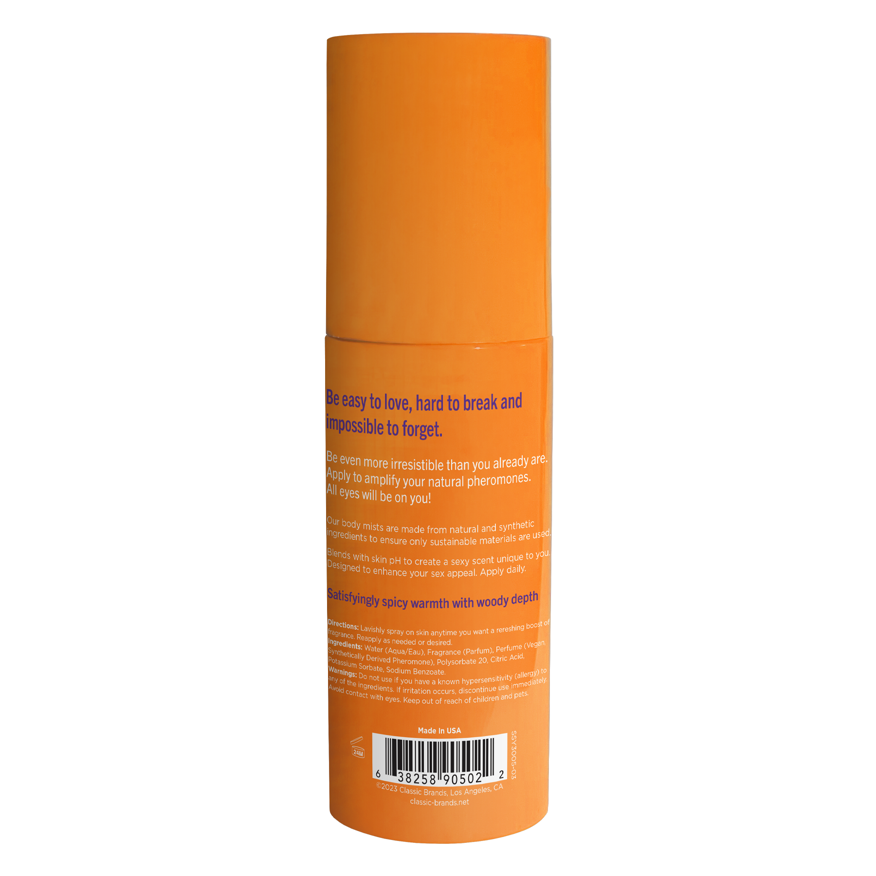 Simply Sexy Pheromone Body Mist Forget Me Not