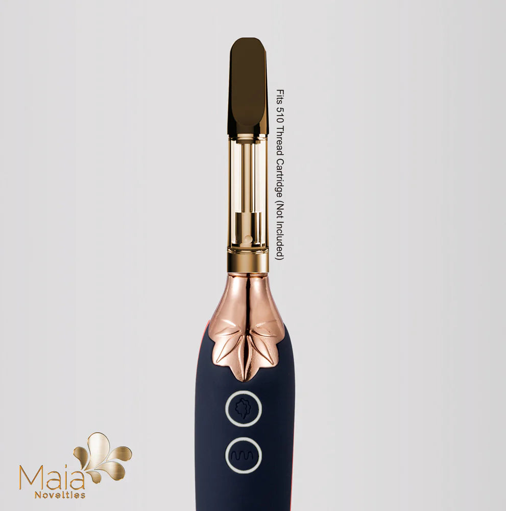 VAPORATOR Silicone Vibrator Black