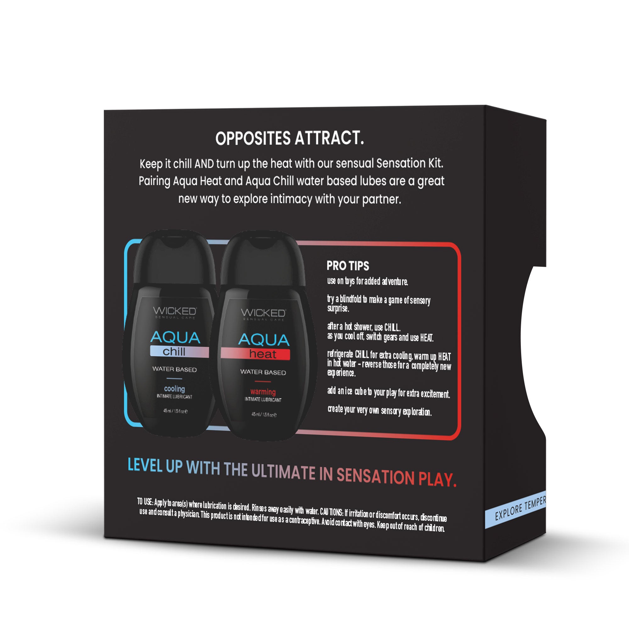 Sensation Kit Aqua Chill & Heat Lubricant