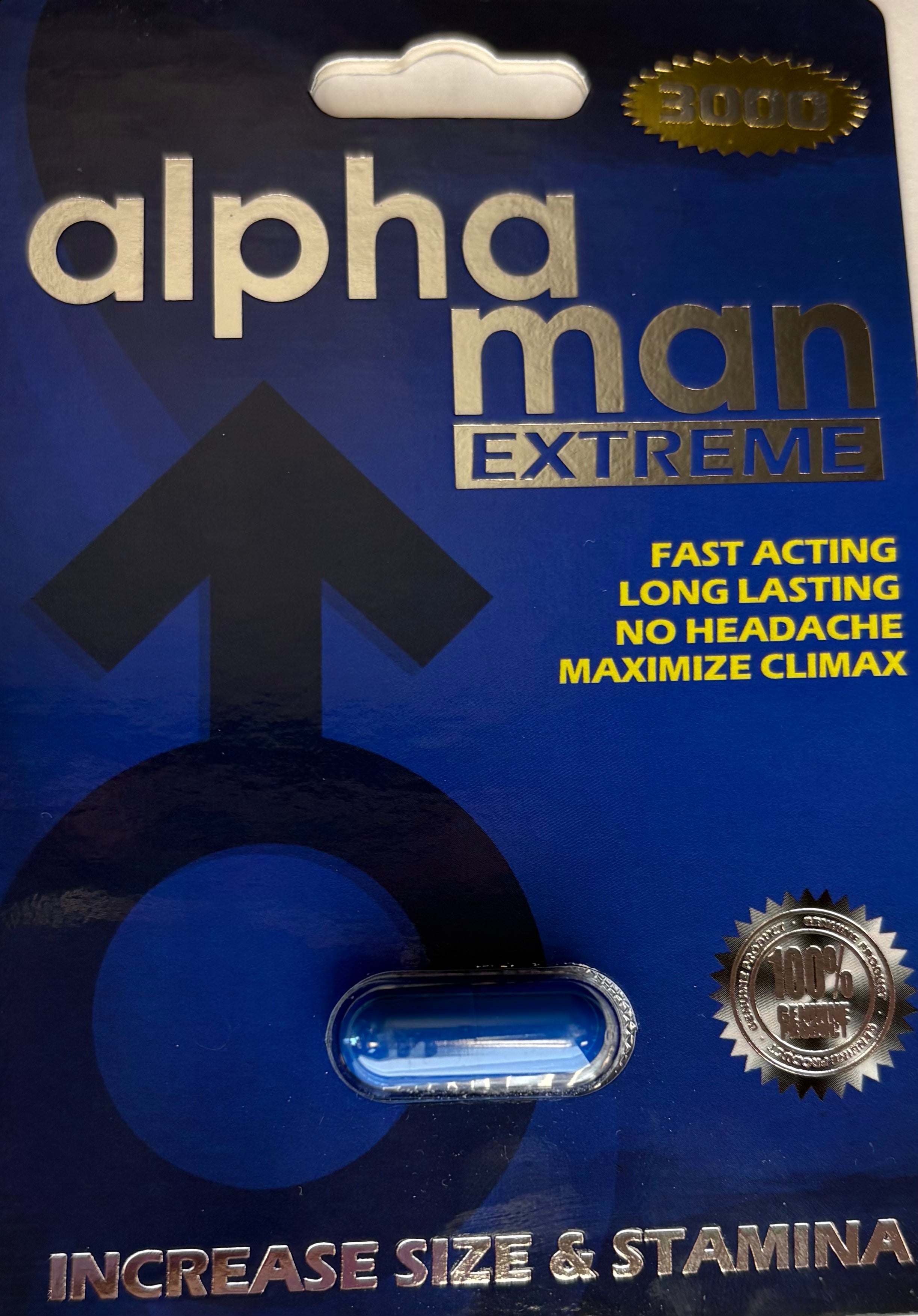 Alpha Man 3000 Male Enhancement Pill