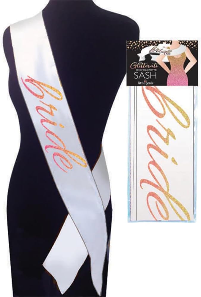 Glitterati Bride Sash