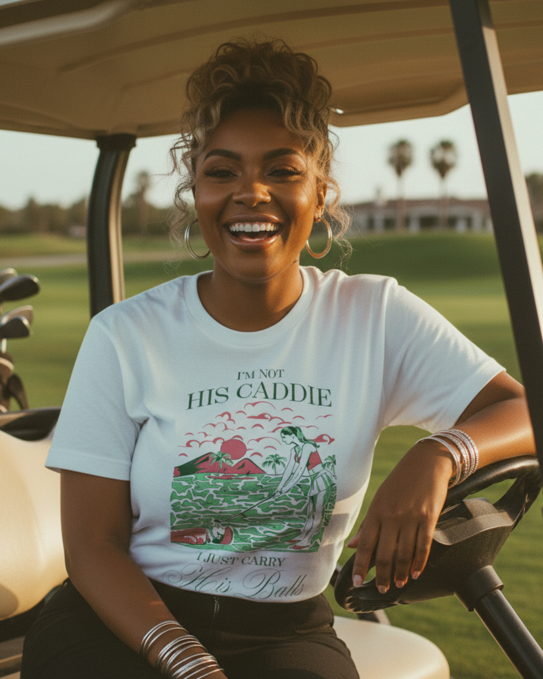 His Caddie Graphic Tee