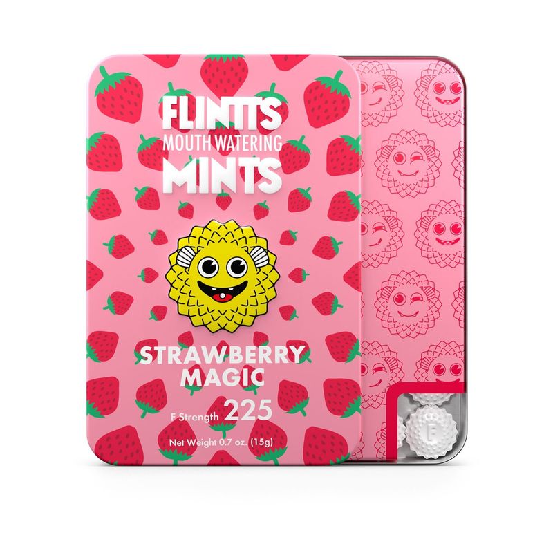 Flintts Mints Strawberry 225