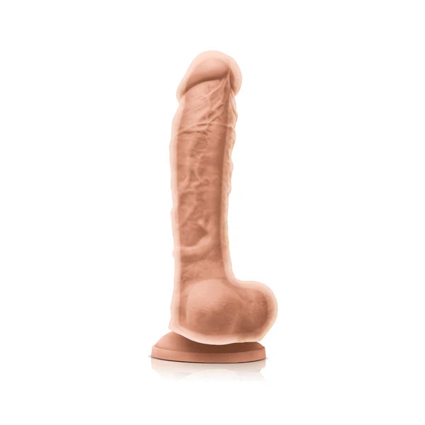 Colours 8” Dual Density Silicone Dildo