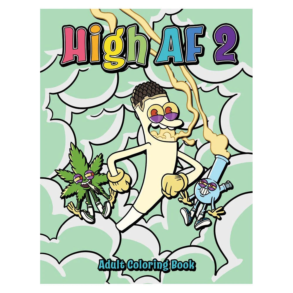 High AF 2 Coloring Book