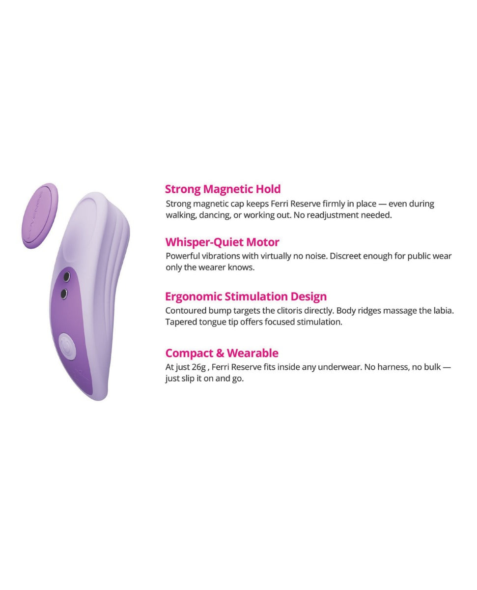 Lovense Ferri Reserve Panty Vibe Special Edition in Lavender