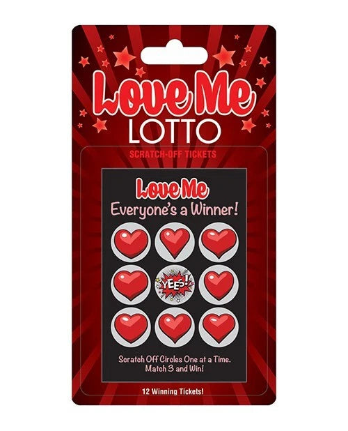 Love Me Lotto Scratch-Off Tickets
