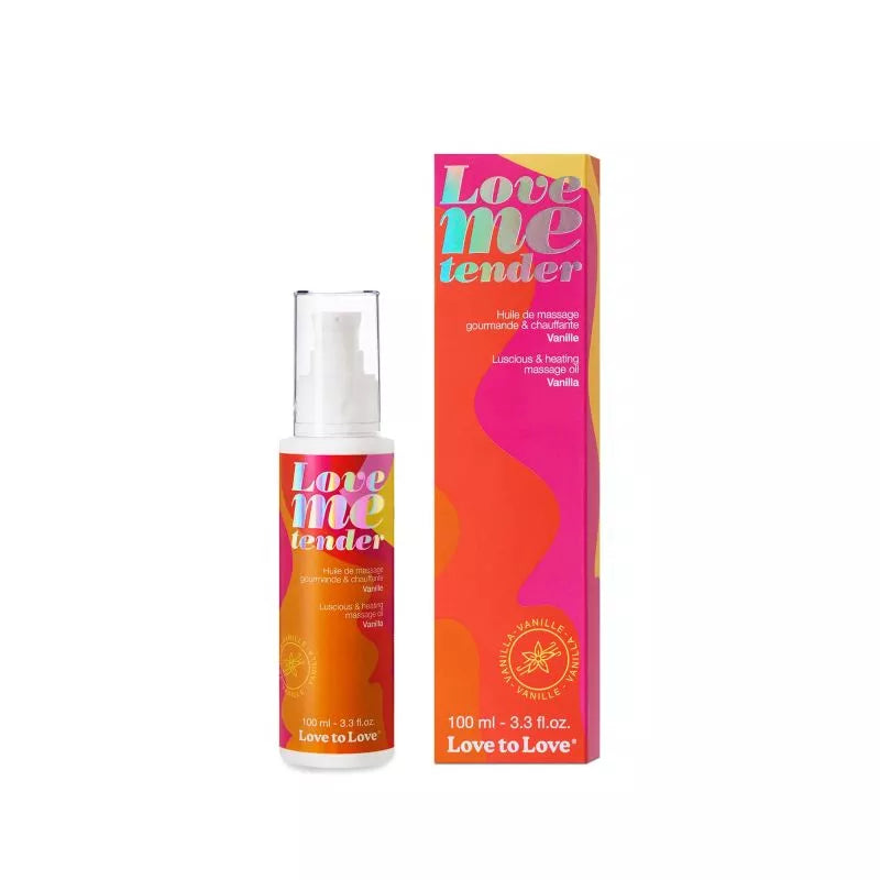 Love Me Tender Massage Oil in Vanilla