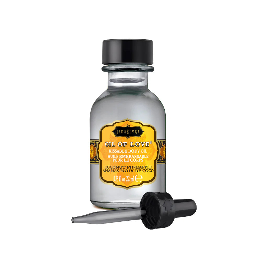 Kama Sutra Kissable Oil of Love Coconut Pineapple 0.75 OZ
