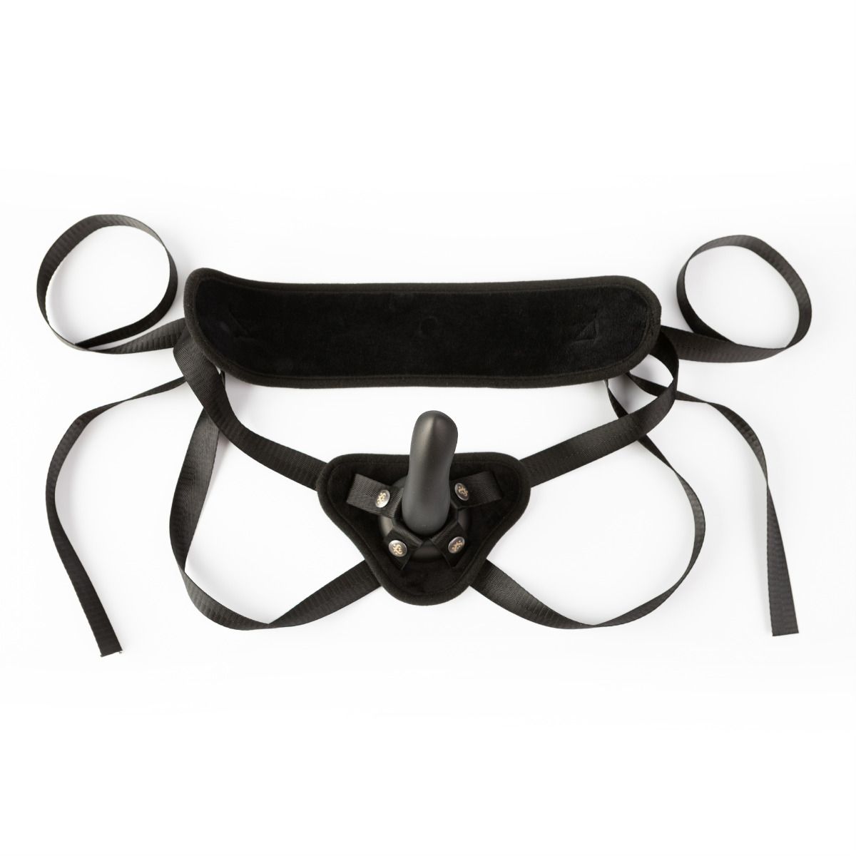 Cocked and Loaded Strap-On Harness & 6.5" Dildo