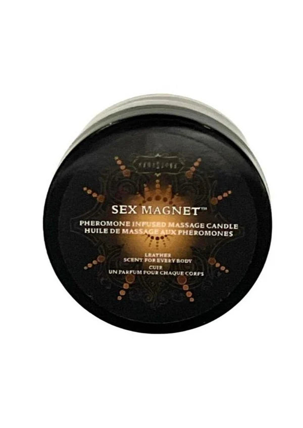 Kama Sutra Sex Magnet Candle Pheromone Infused Leather Scent