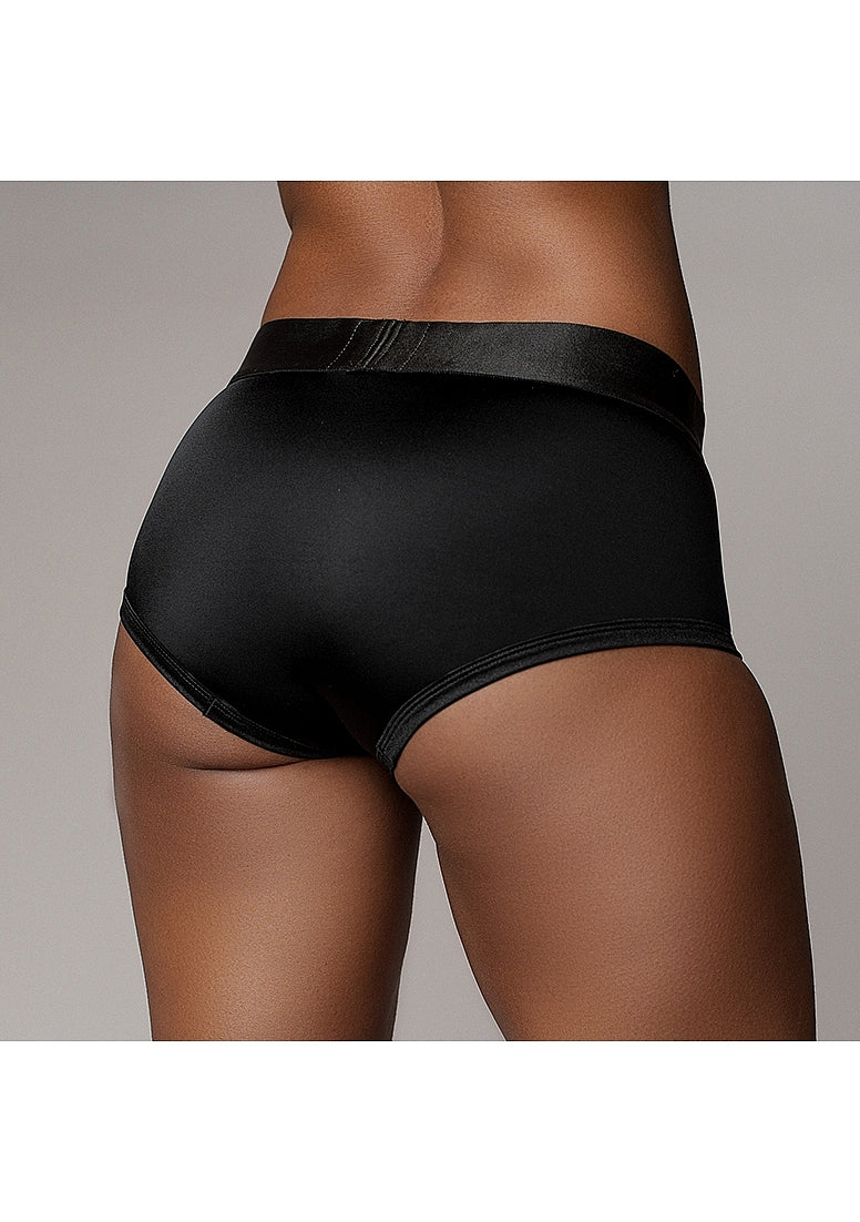 Vibrating Strap-on Brief - M/L