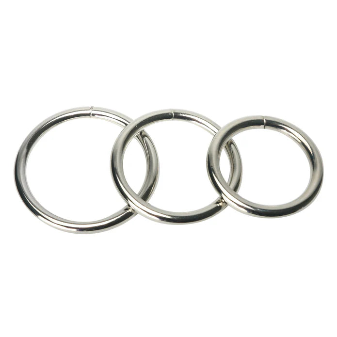 Master Series Trine Steel Ring Collection