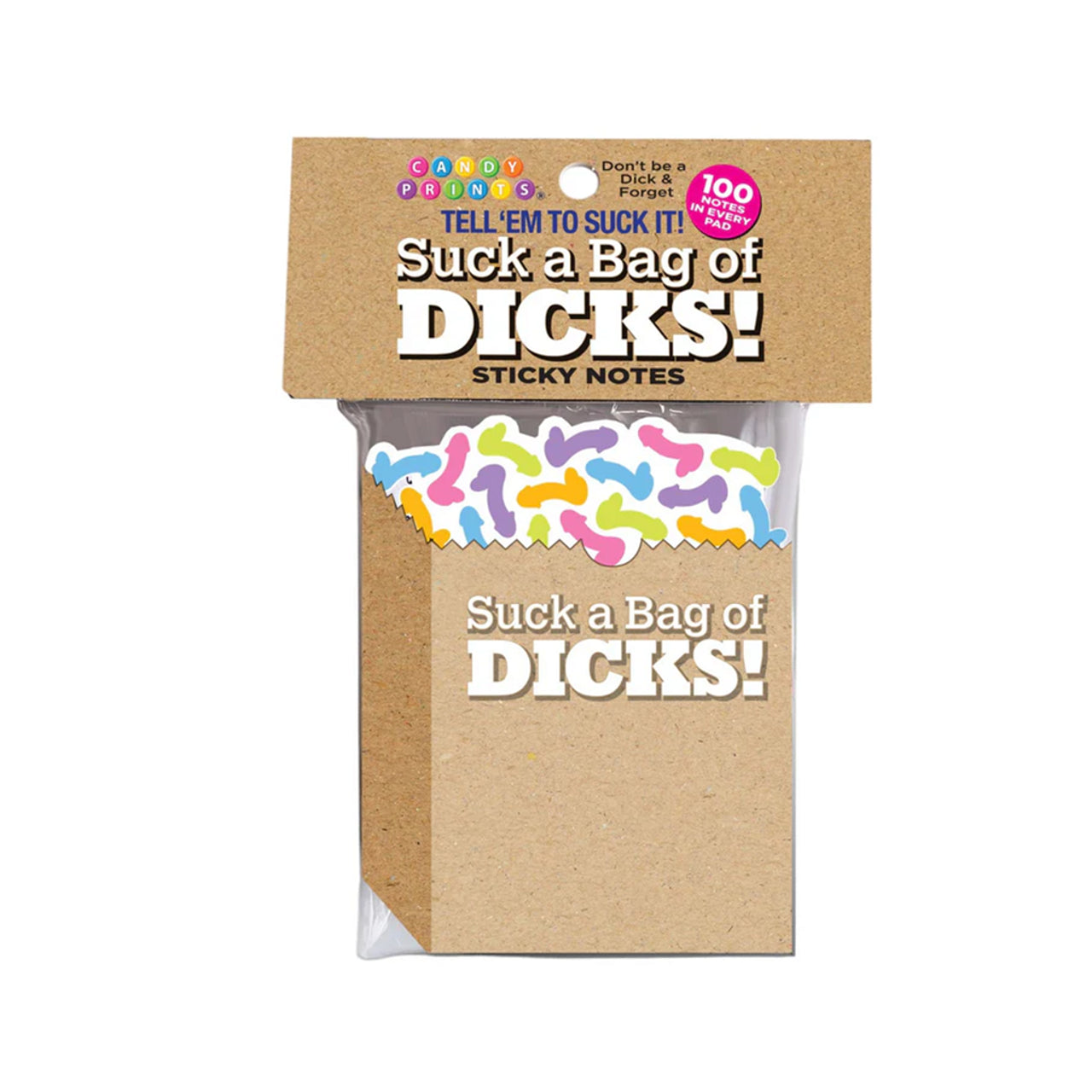 Bag Of Dicks Sticky Notes