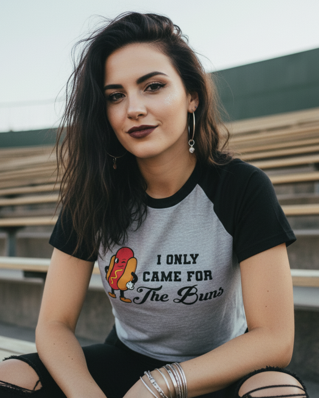 Came For the Buns Graphic Tee