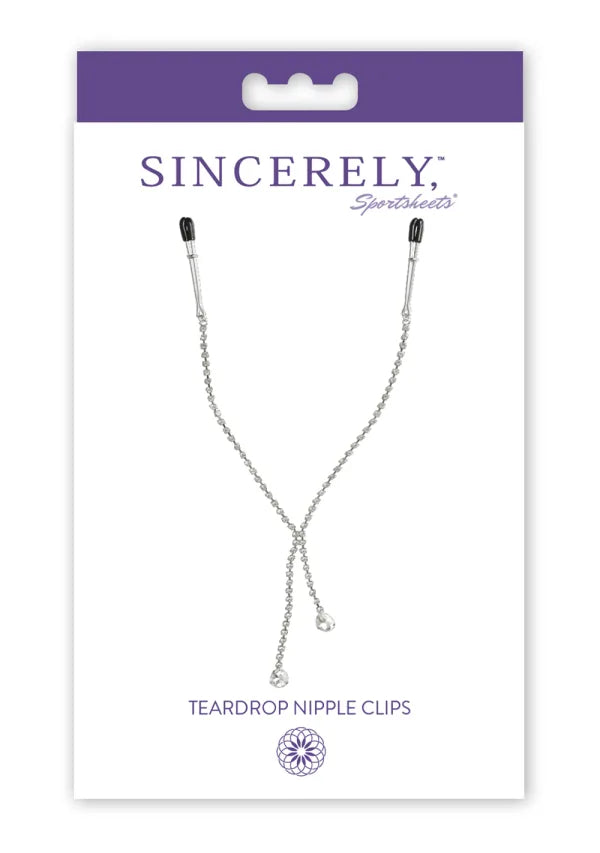 Sincerely Teardrop Nipple Clips