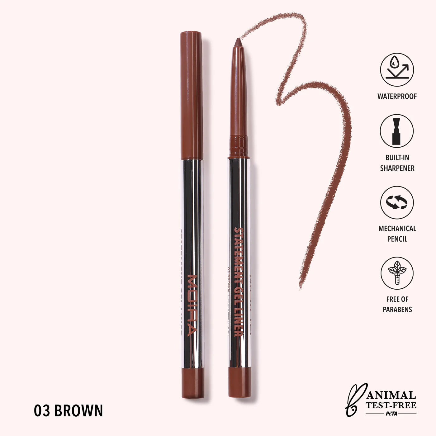 Statement Gel Liner (Brown - 03)