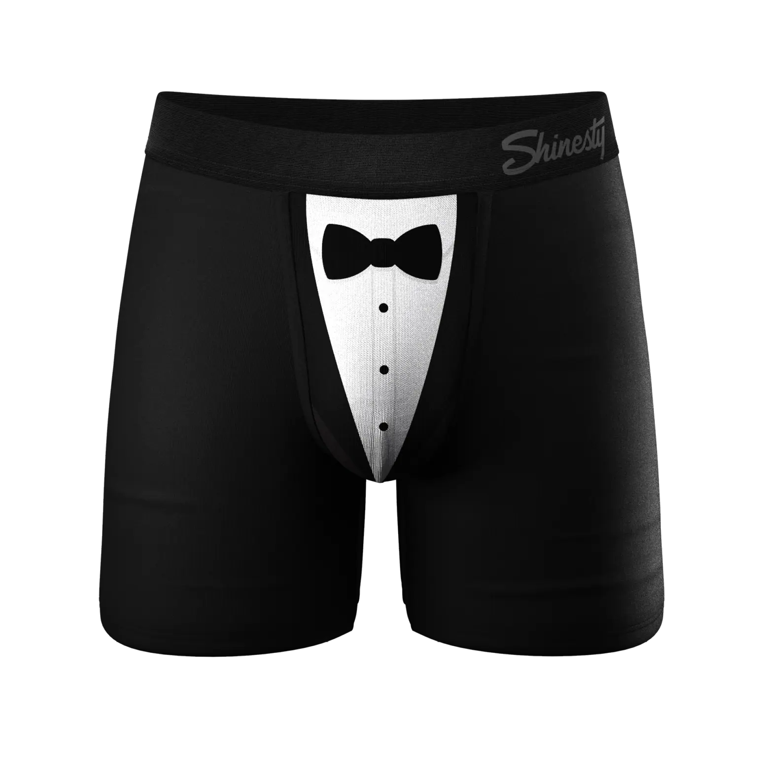 Shinesty Black Tuxedo Ball Hammock® Boxers