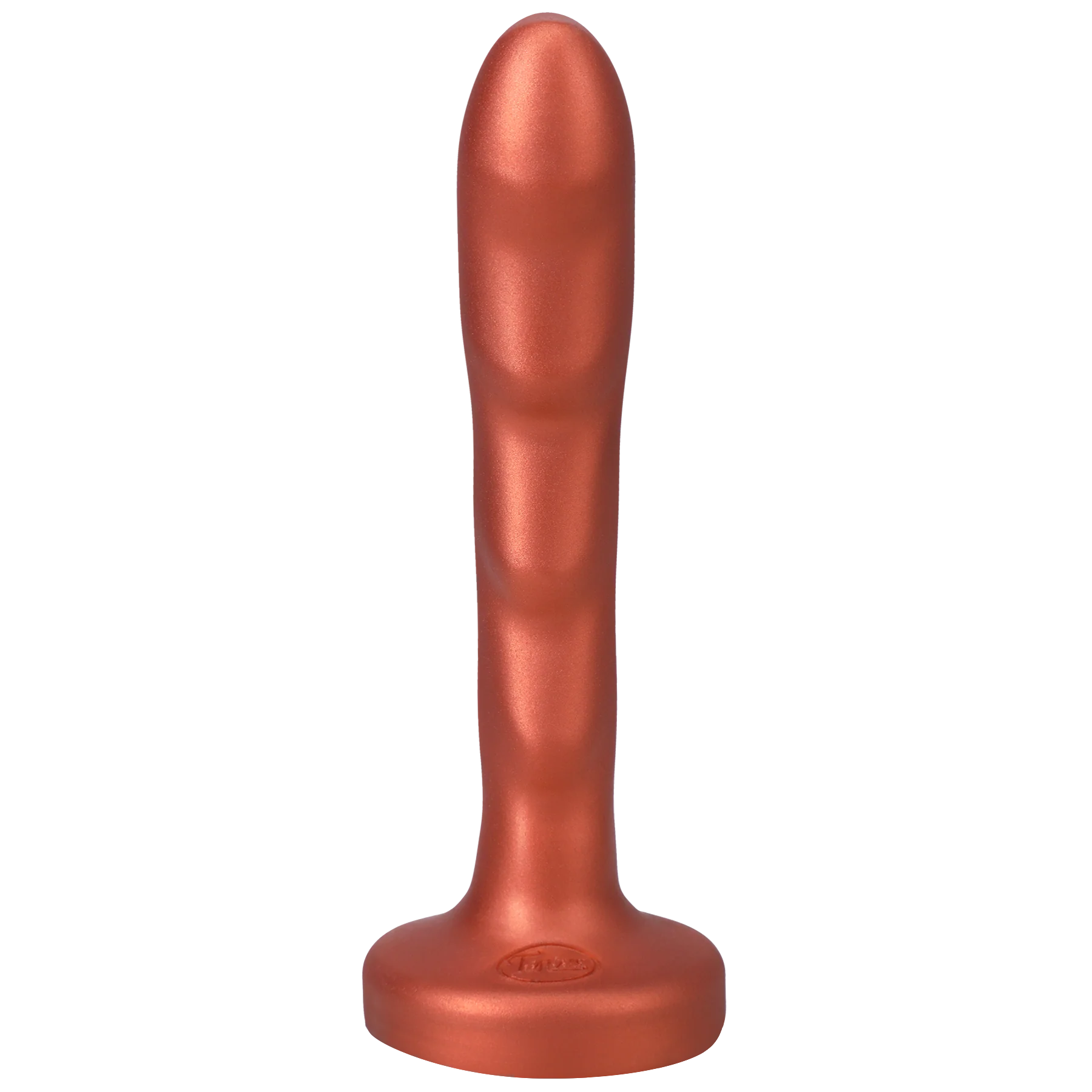 Charmer Silicone Dildo in Copper