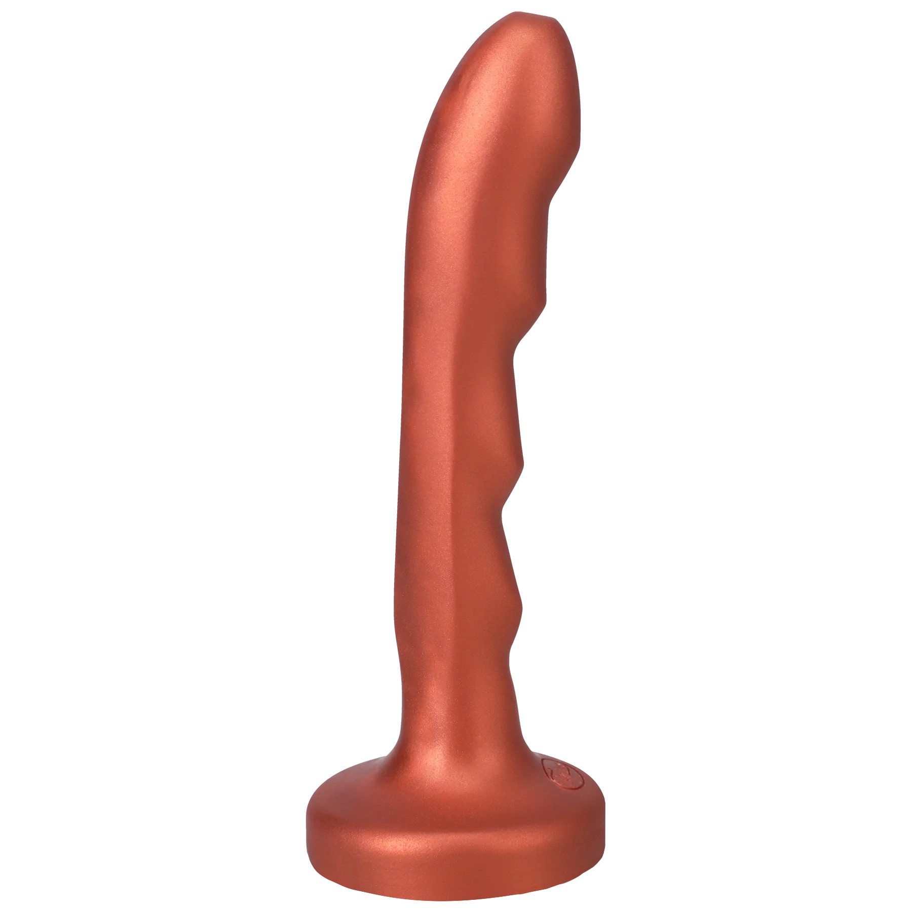 Charmer Silicone Dildo in Copper