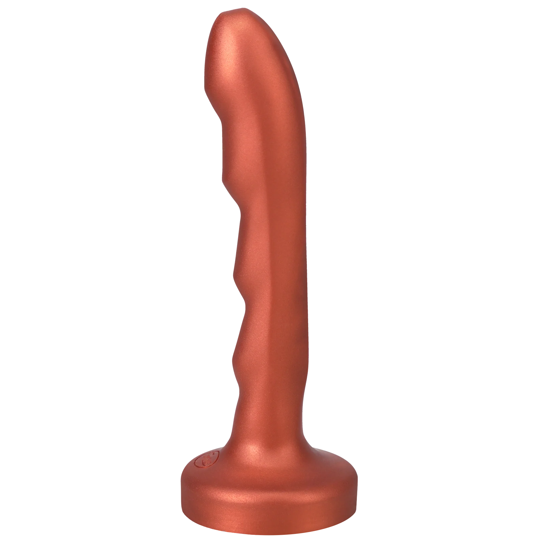 Charmer Silicone Dildo in Copper