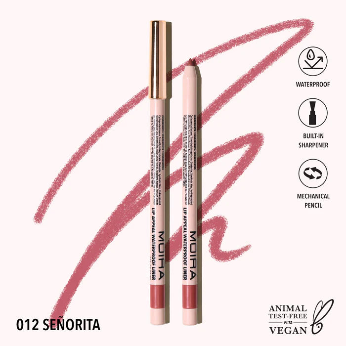 Lip Appeal Waterproof Lip Liner (Senorita - 012)