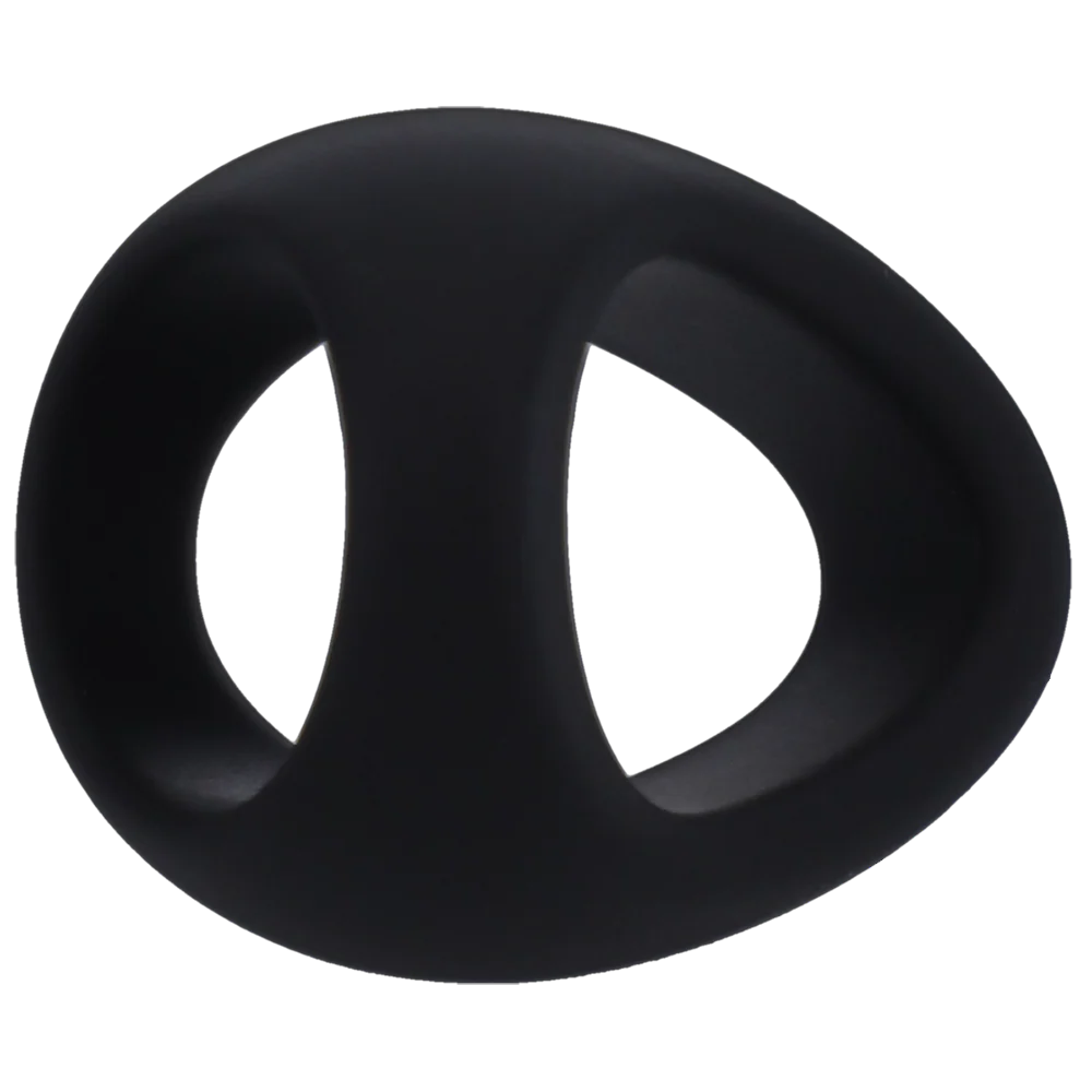 Stirrup Cock Ring in Black
