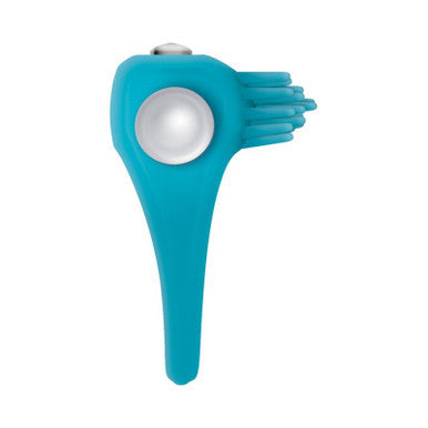 Teal Tickler Cock Ring