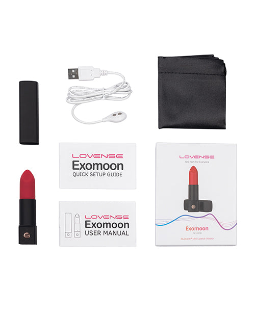 Lovense Exomoon Lipstick Buller Vibrator